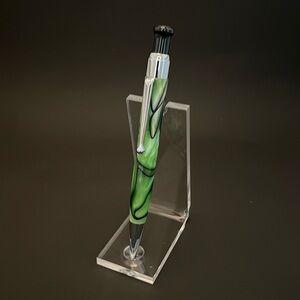 Monteverde Practica Ballpoint Pen- Green/Black Swirl